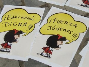 La incluye a clásicos referentes culturales de la región, como la emblemática caricatura argentina Mafalda. 