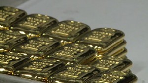 Oro lingotes