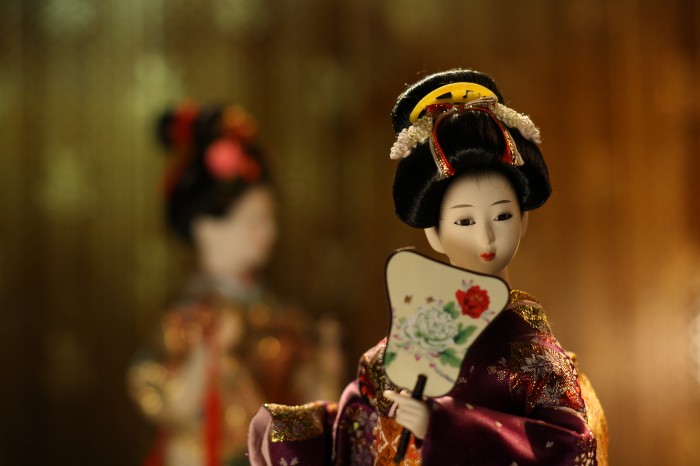 Fotograma animación de geishas