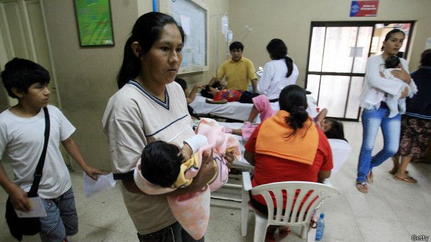 Muchos partos en Bolivia no son atendidos por profesionales.