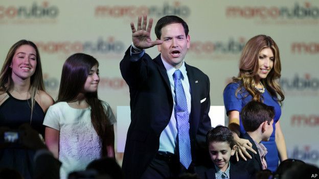 El senador republicano de Florida, Marco Rubio, también se dio a conocer entre los miembros de FOA.