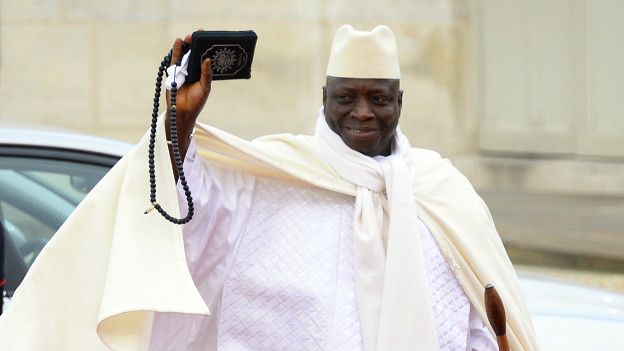 Jammeh gobierna desde 1994 tras un golpe de Estado.