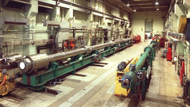 Algunas universidades todavía utilizan cañones que operan con el mismo principio del Gran Babilonia para investigación.