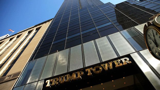 La torre Trump de Nueva York es la joya de la corona.