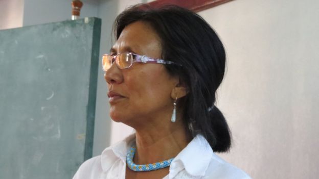 Tina Alvarenga vivió ocho años como "criadita".