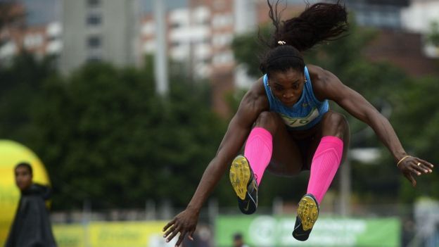 Caterine Ibargüen ha ganado 35 de las 36 pruebas que ha disputado desde la final de Londres 2012.