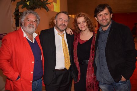 Tito González, Pepe Auth, Magdalena Max-Neef y Rodrigo Bastidas. JPG