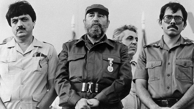 Sergio Ramírez (izq.), fue el vicepresidente de Nicaragua durante el primer período de Ortega (1985-1990).
