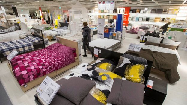 Ikea tiene cerca de 400 tiendas en unos 50 países.