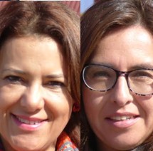 Andrea Rodríguez y Mónica Manhey