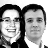 Claudia Pabón y Carlos Silva