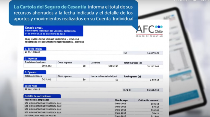 Seguro de Cesantía revisa cómo consultar con tu RUT cuánto dinero