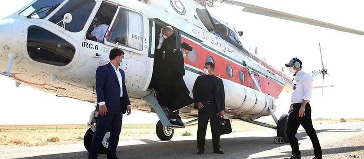 Irán intensifica operativo de búsqueda del helicóptero presidencial