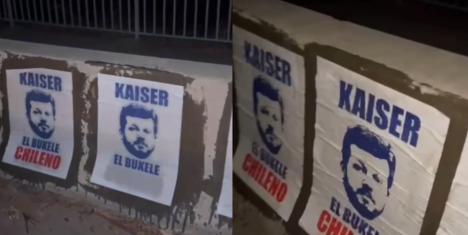 Los seguidores ultra de Kaiser que hurtaron la bandera mapuche en Chillán
