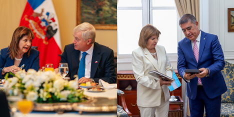 La incomodidad que causó en el mileísmo la visita de Patricia Bullrich a Santiago