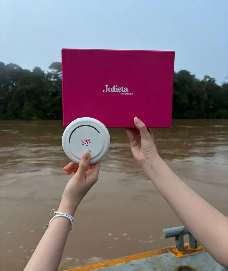 El dispositivo Julieta... en el Amazonas.