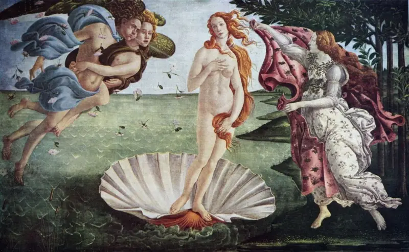 La Afrodita de Cnido de Praxíteles se perdió, pero copias romanas posteriores, como la Venus Capitolina, son similares.