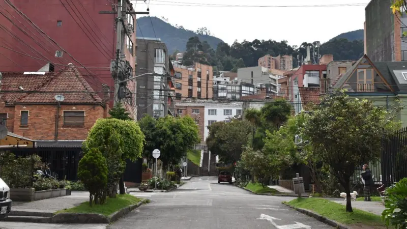 Chapinero Alto, un barrio residencial con algunos de los mejores restaurantes de la capital.