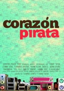 Corazón Pirata Afiche