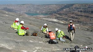 El Cerrejón, la mina de explotación de carbón a cielo abierto, en donde fueron hallados los fósiles.