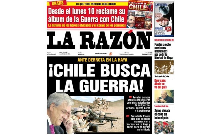 La Moneda sale al paso de críticas de Perú a Piñera por romper “reserva” de argumentos ante La Haya