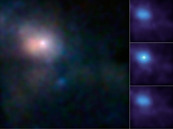 Telescopio NuSTAR observa un agujero negro gigante en el centro de la galaxia