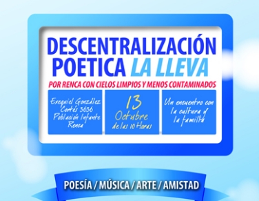 La poesía y el arte se descentralizan en Renca
