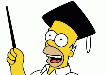 Homero Simpson y la Universidad