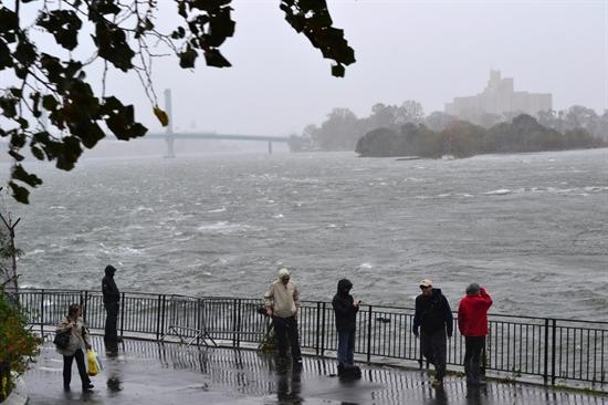 En Vivo: la llegada del huracán Sandy a Nueva York