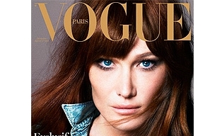 Carla Bruni posa para Vogue, se declara una «burguesa» y da su apoyo al matrimonio homosexual