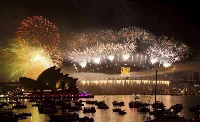 Fotos: La llegada de 2013 en el resto del mundo
