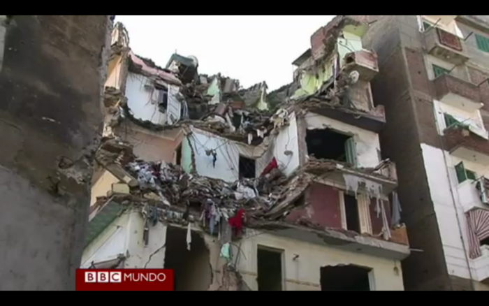 Alejandría, la ciudad donde se hunden los edificios