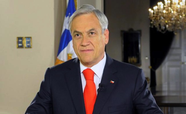 Presidente Sebastián Piñera entra en el debate del peso