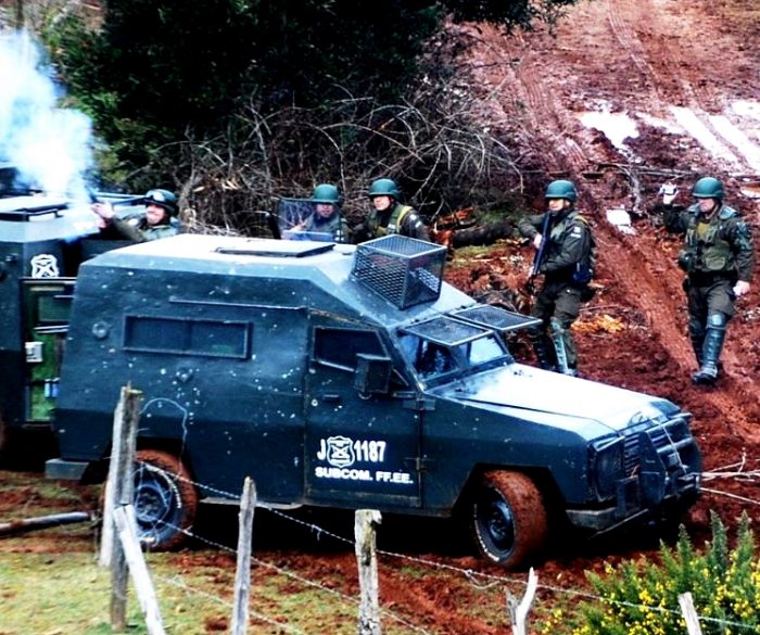 Carabineros encuentra supuesta «escuela de guerrillas» en la Araucanía