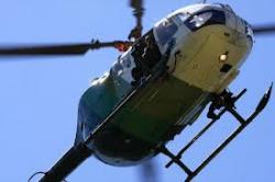 Gobierno promete refaccionar aviones y helicópteros para combate de incendios forestales