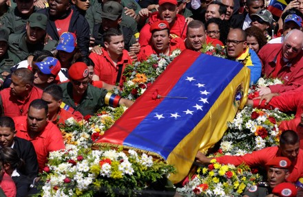 Así fue el último recorrido del líder venezolano Hugo Chávez