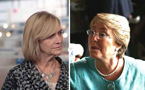 Bachelet responde a Matthei y se declara sorprendida pues “ella me conoce bien y a mi familia”