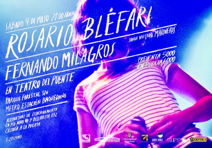 Rosario Bléfari y Fernando Milagros: un concierto imperdible para el otoño santiaguino