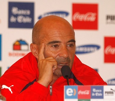 Sampaoli da a conocer nómina para enfrentar a Brasil