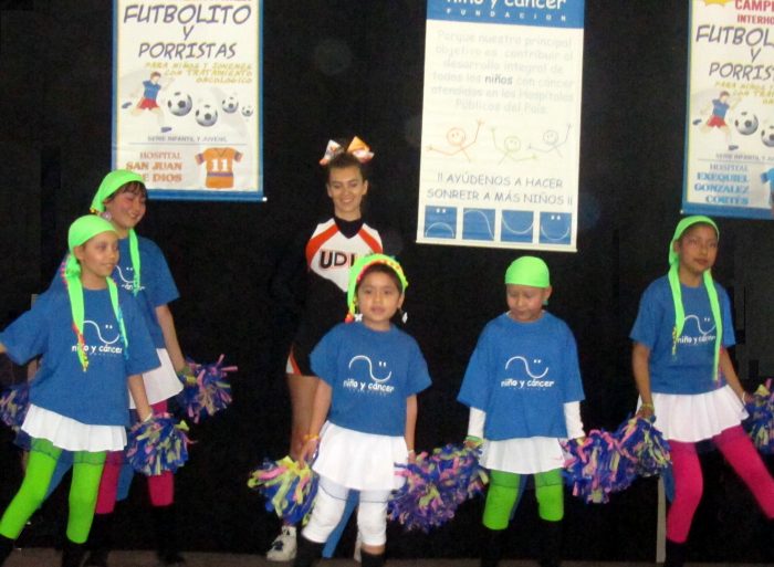 Niños de la Fundación Niño y Cáncer participan en Torneo Interhospitales de Futbolito y Porristas