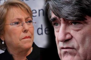 Las señales de distancia de Bachelet que acorralan a Escalona