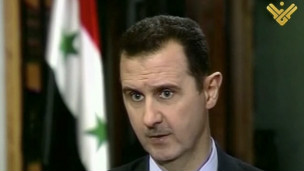 Siria: Bashar al Asad se muestra confiado y amenazante en la TV