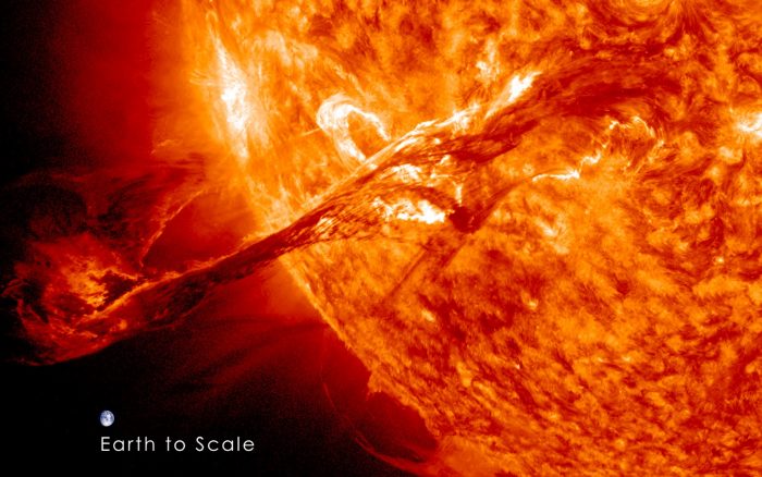 Registran cuatro erupciones solares en 48 horas