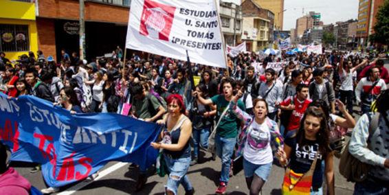 Paros, tomas y marchas reactivan agenda de reivindicaciones estudiantiles