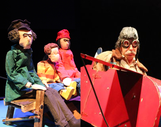 «Capitán U», la obra infantil con técnica mixta que llegó a refrescar la cartelera teatral