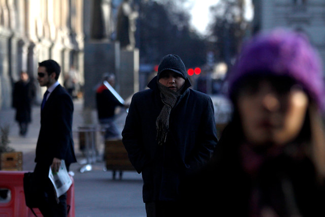 La Onemi declara alerta preventiva por bajas temperaturas en Santiago