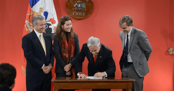 Piñera firma proyecto que crea el nuevo Ministerio de Cultura