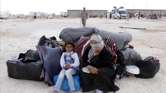 El número de refugiados sirios en el exterior supera el millón y medio