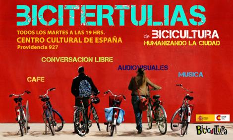 Bicitertulia: «Bicicleta y Medios de Comunicación» hoy a las 19:00 horas en Centro Cultural de España