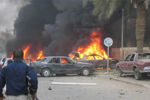 Aumentan a 62 los muertos y a 190 los heridos en una ola de atentados en Irak